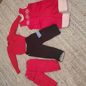Boy 2T/24 mo lot of holiday clothing